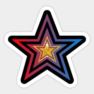 GOLDEN STAR Sticker